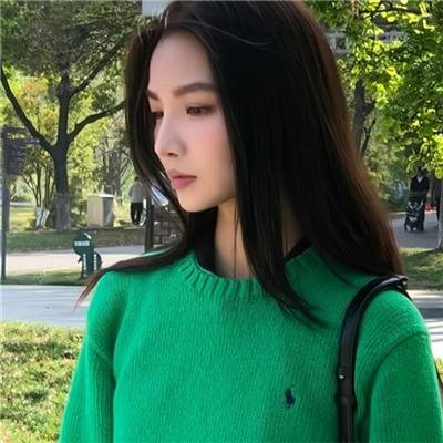 冬天的女子
